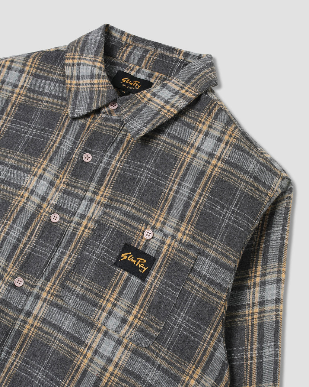 Flannel Shirt - Charcoal Plaid