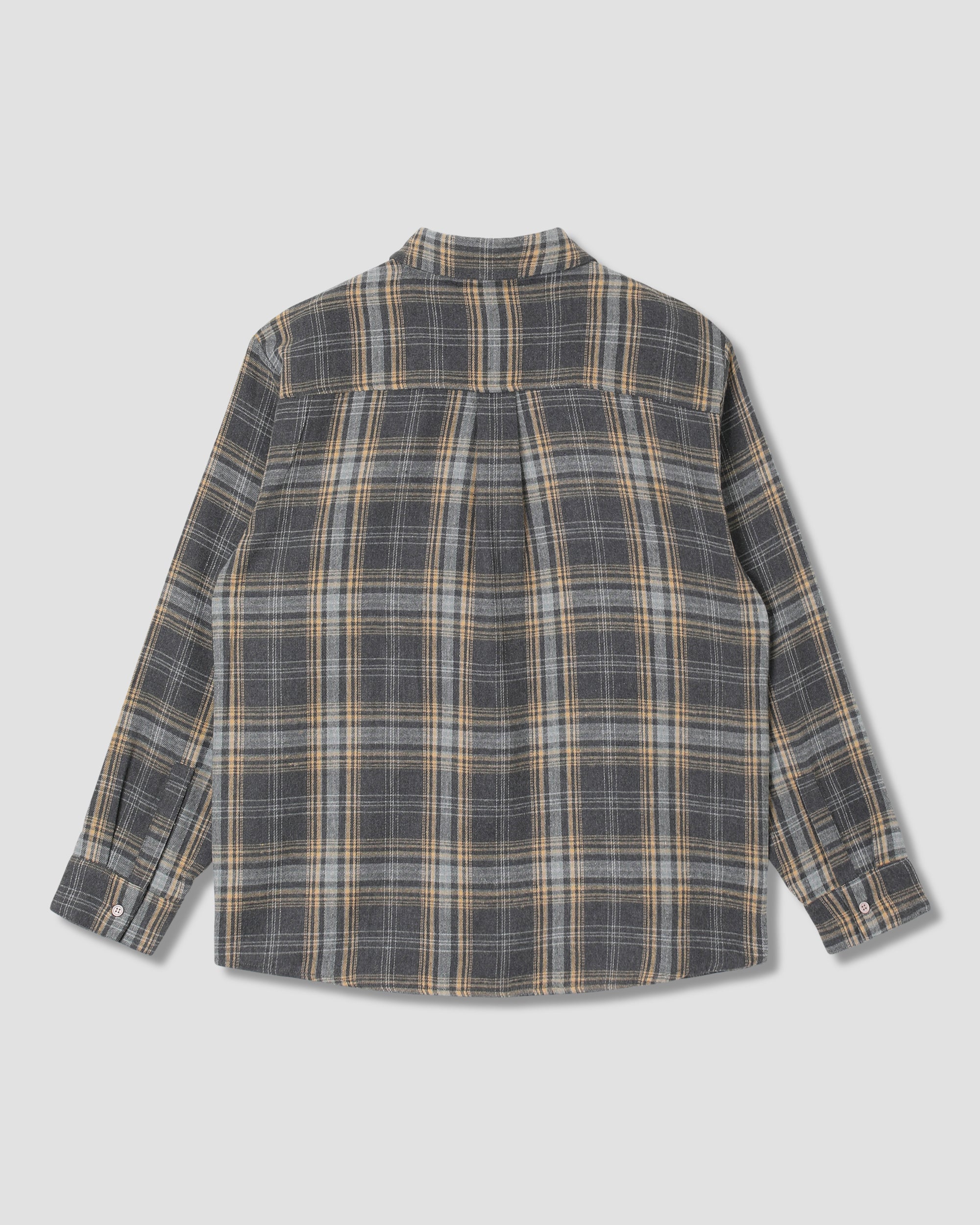 Flannel Shirt - Charcoal Plaid