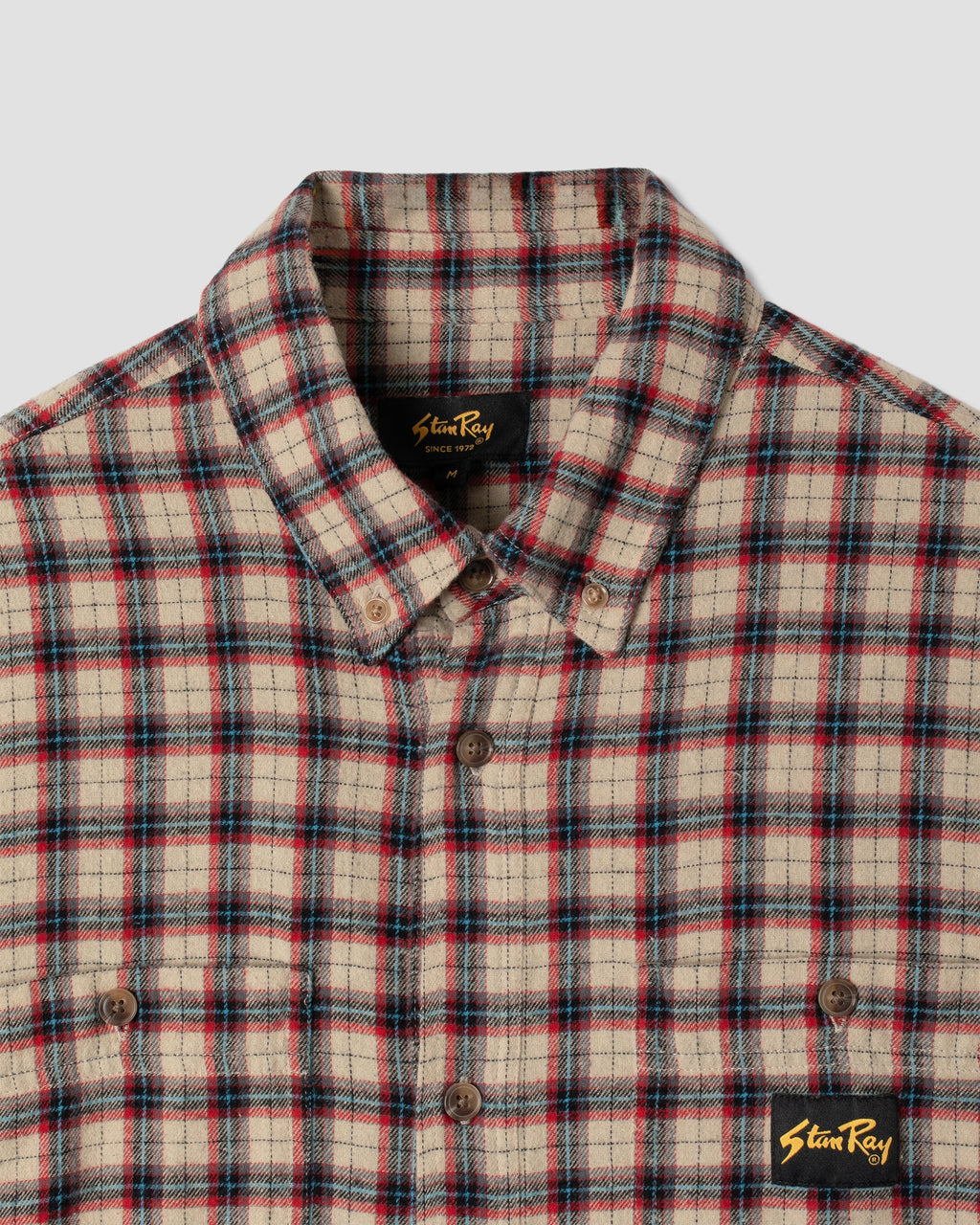 Flannel Shirt - Easy Natural Plaid