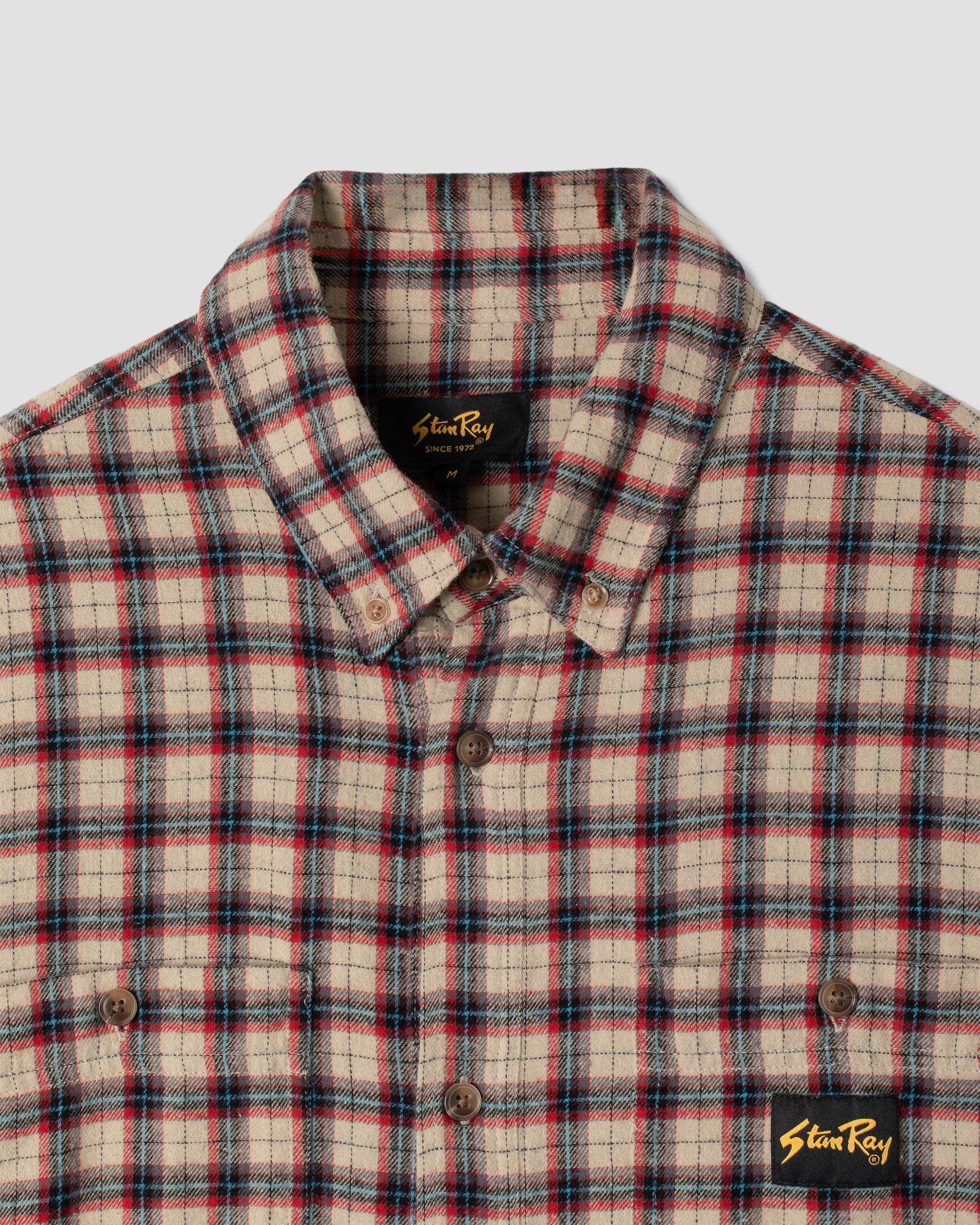 Flannel Shirt - Easy Natural Plaid