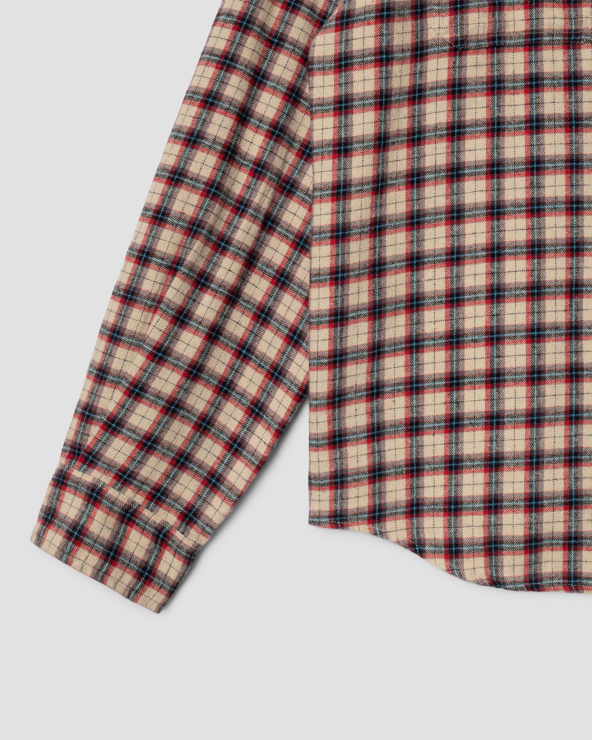Flannel Shirt - Easy Natural Plaid