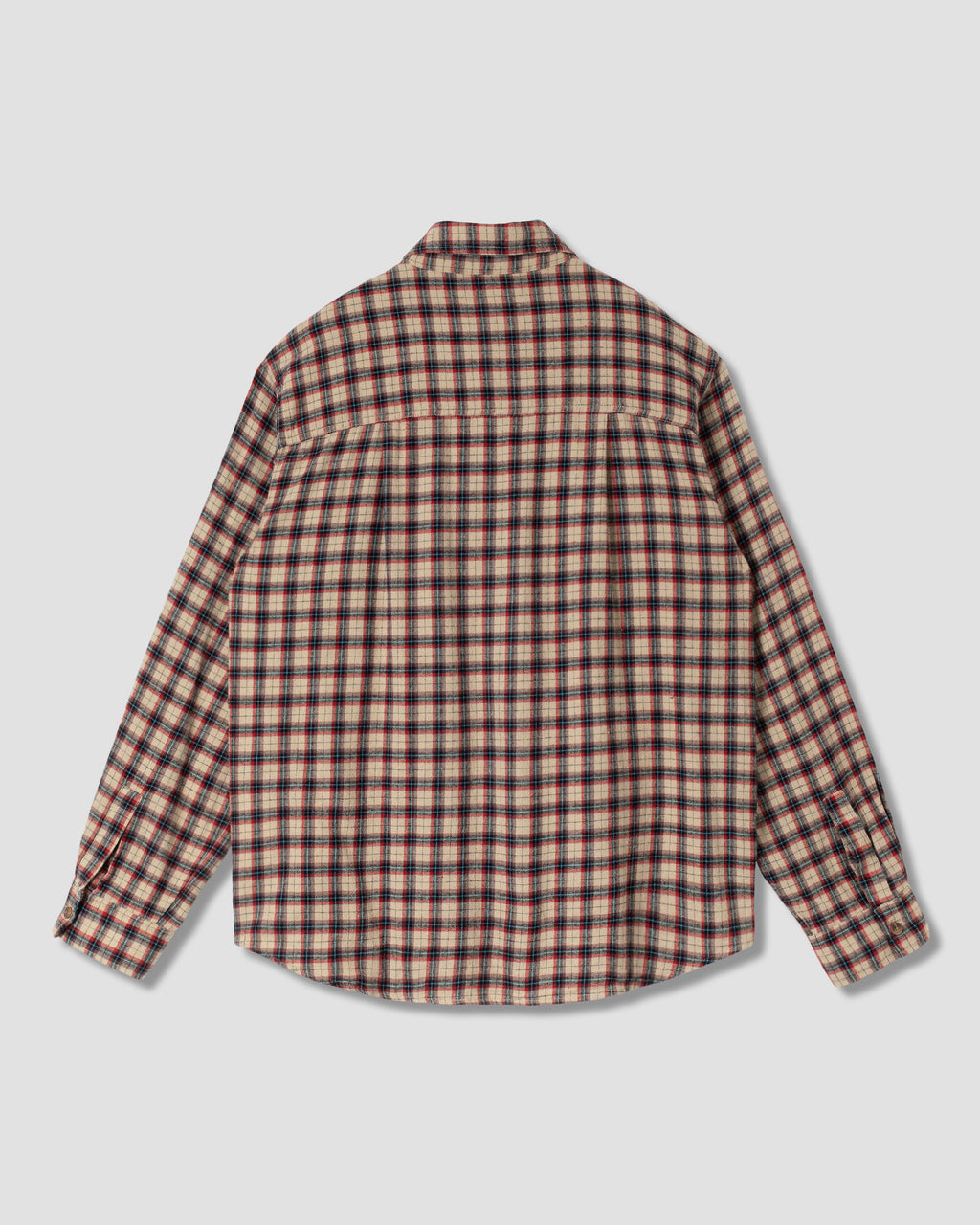 Flannel Shirt - Easy Natural Plaid