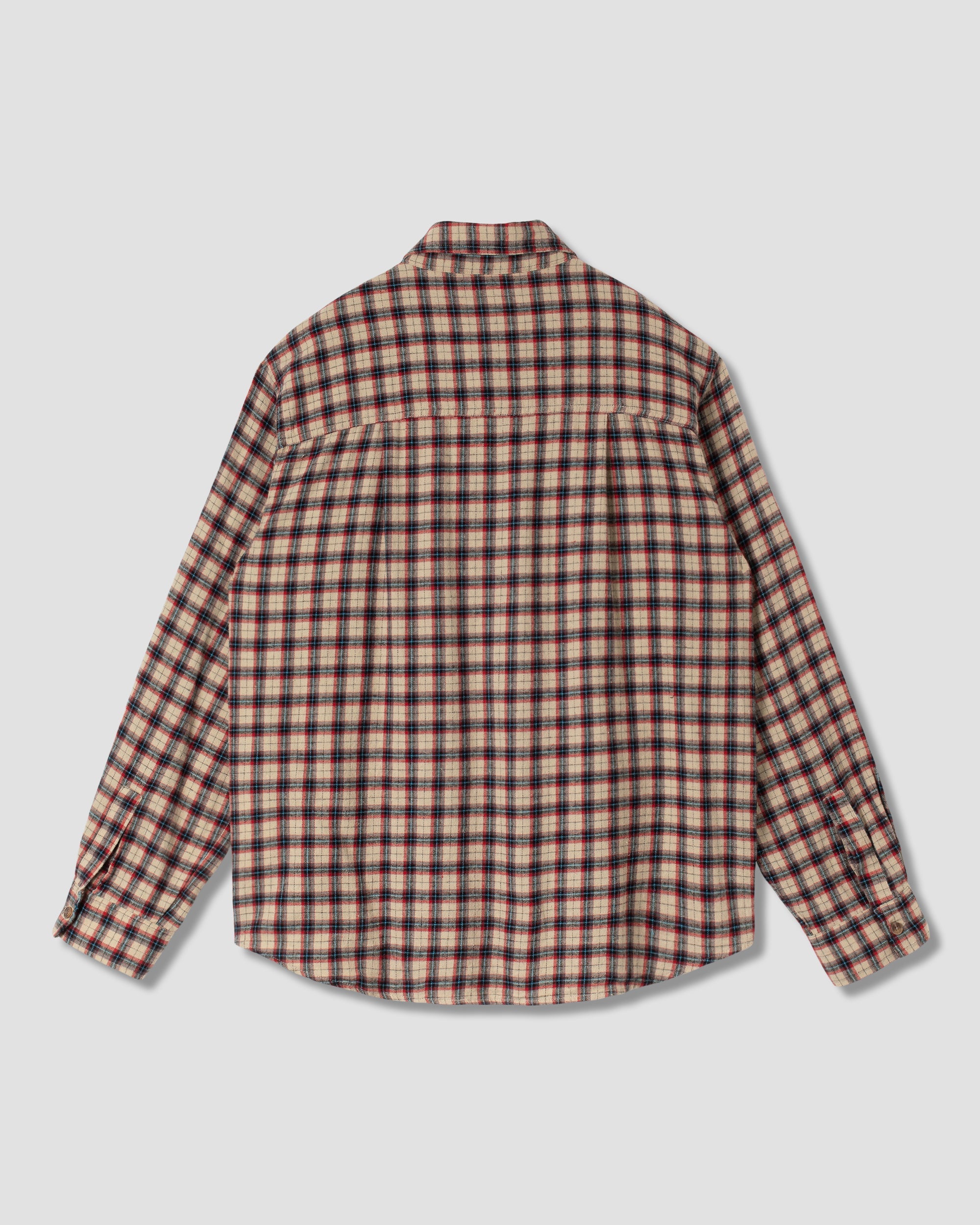 Flannel Shirt - Easy Natural Plaid