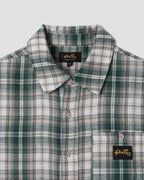 Camisa de franela - Cuadros verdes