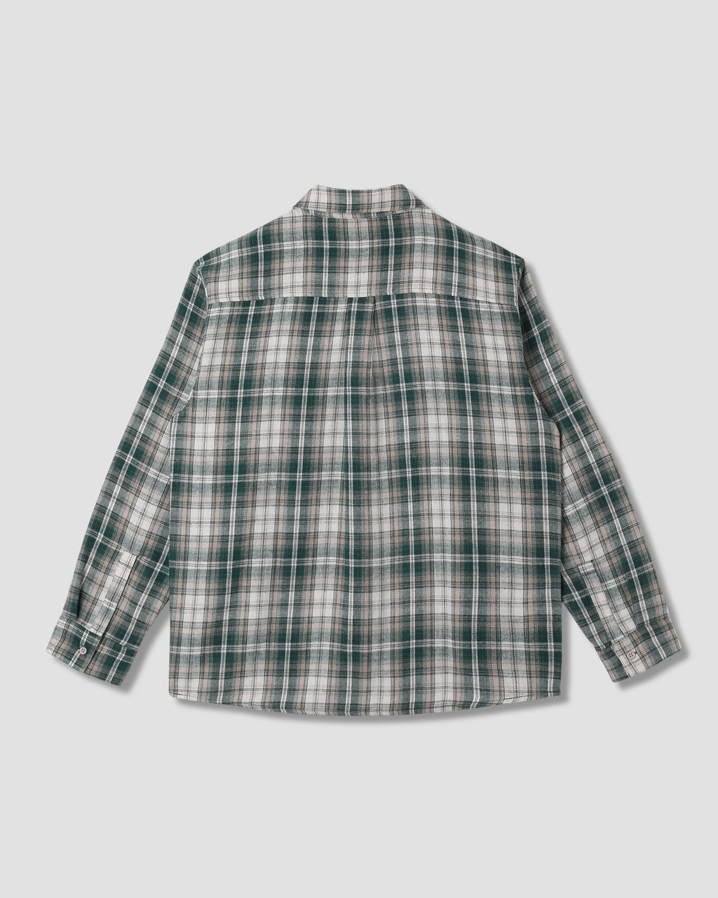 Camisa de franela - Cuadros verdes
