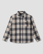 Camisa de franela - Cuadros azul marino