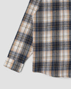 Camisa de franela - Cuadros azul marino