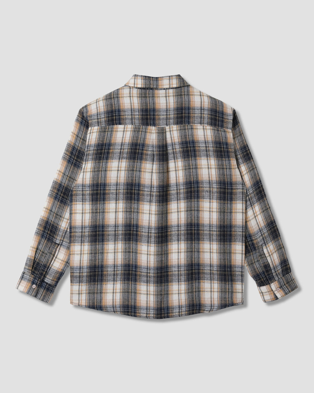 Camisa de franela - Cuadros azul marino