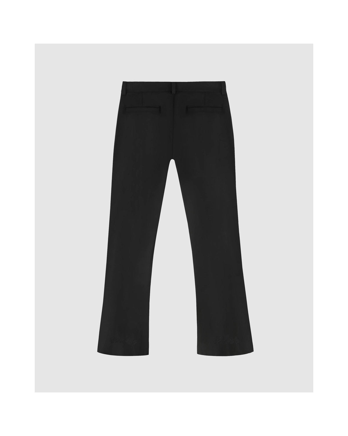 Pantaloni Flared - Nero - Uomo