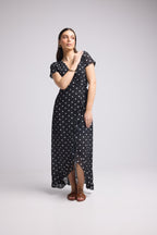 Robe Longue - Flavia - Noir