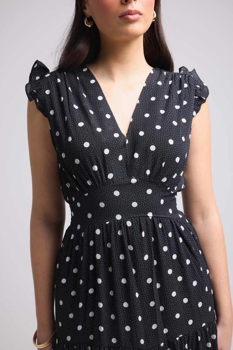 Long Dress - Flavia - Black