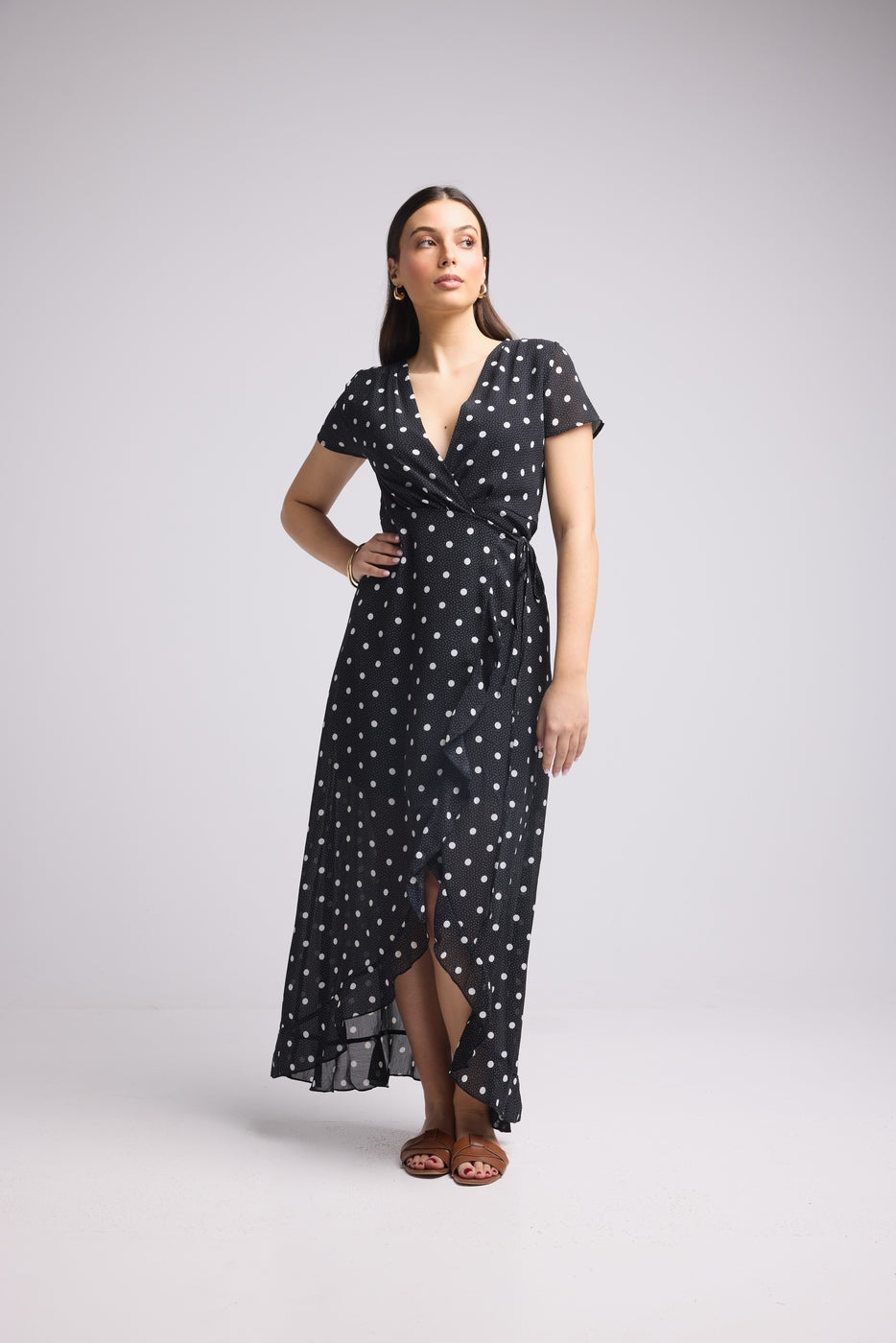Robe Longue - Flavia - Noir
