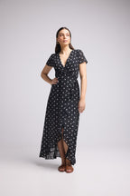 Robe Longue - Flavia - Noir