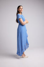 Robe Longue - Flavia - Bleu