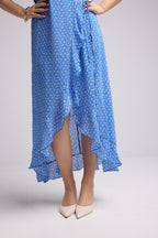 Robe Longue - Flavia - Bleu