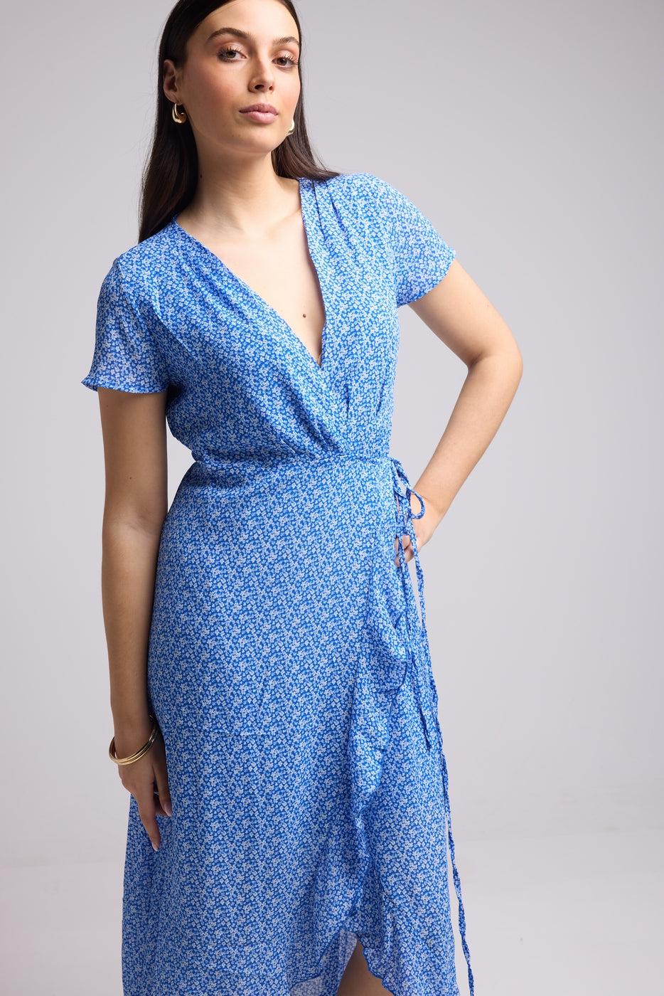 Robe Longue - Flavia - Bleu