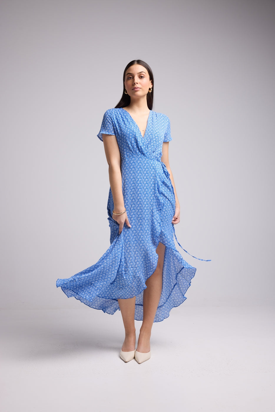 Robe Longue - Flavia - Bleu