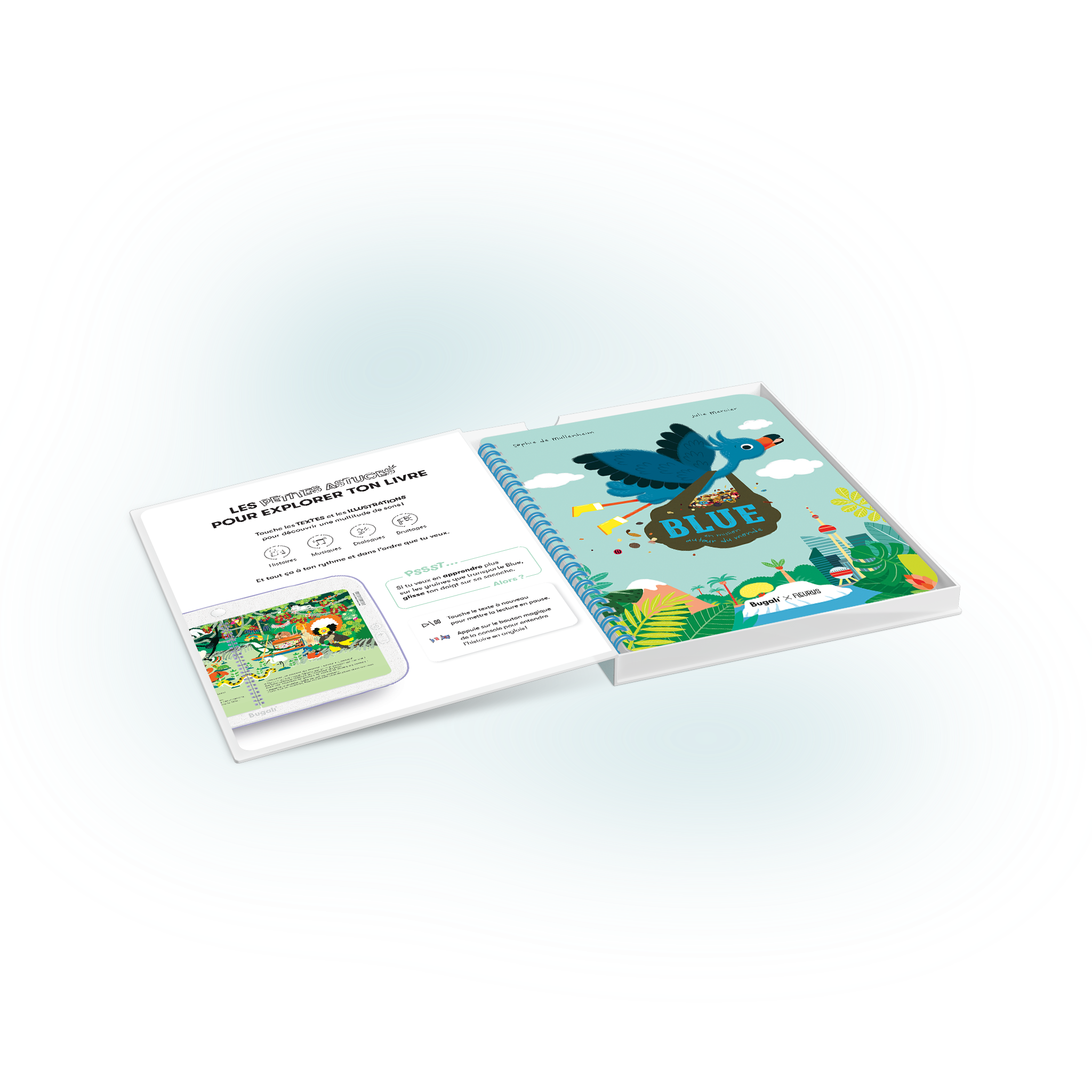 Livre - Blue, En Mission Autour Du Monde (5+)