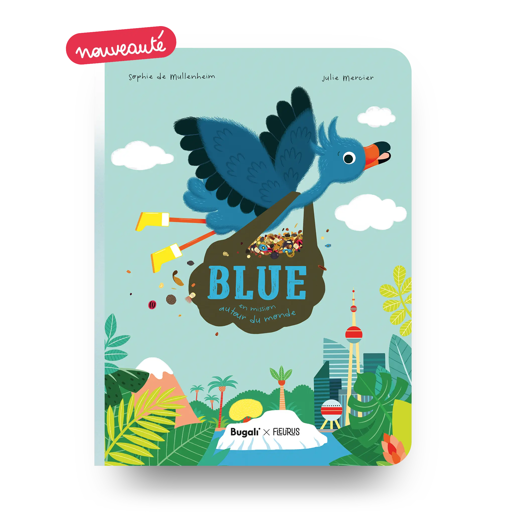 Livre - Blue, En Mission Autour Du Monde (5+)