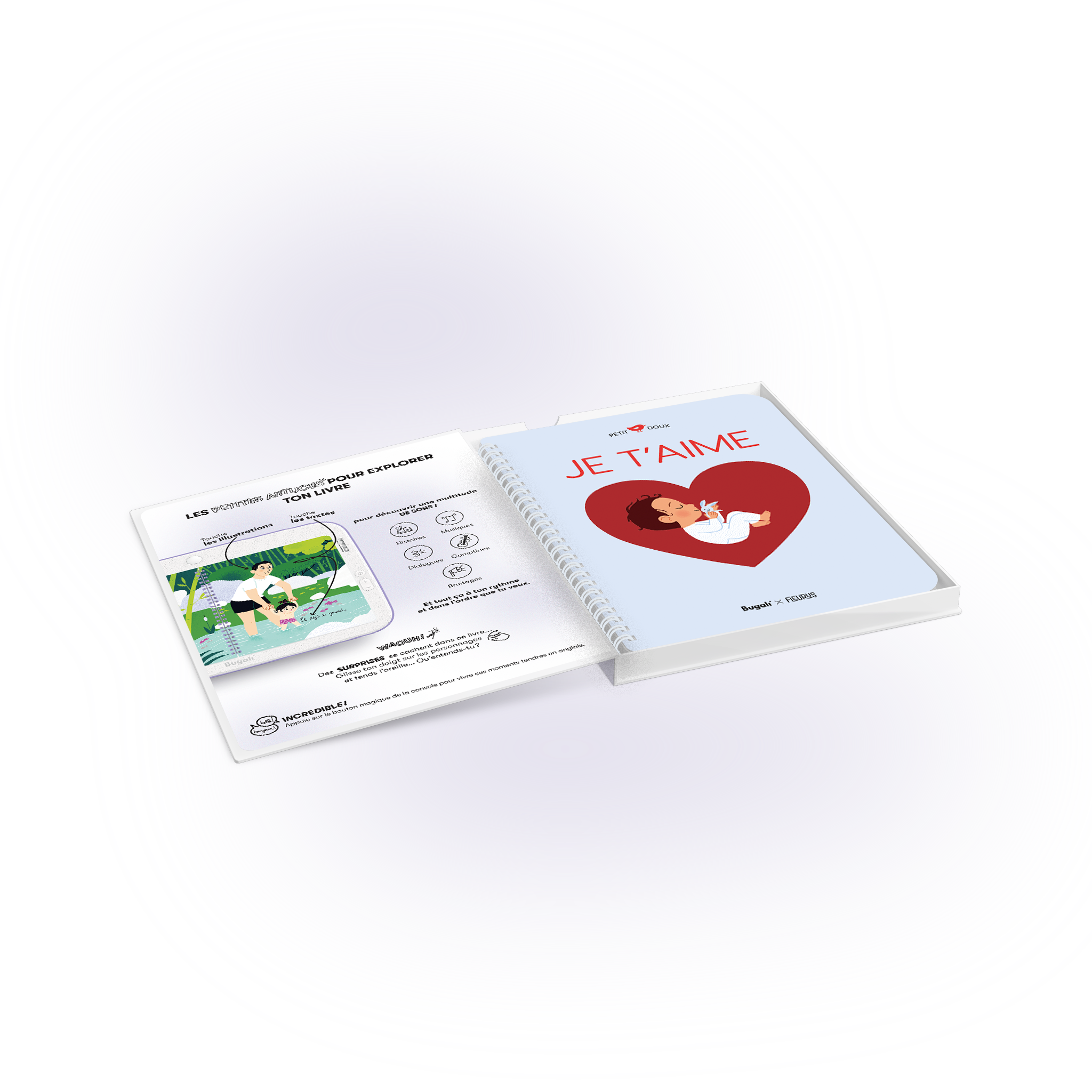 Livre - Je T'Aime (3+)