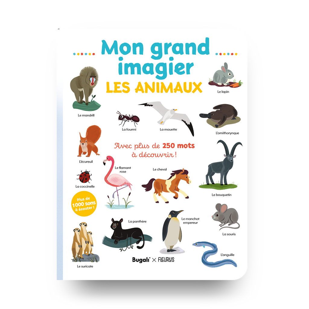 Libro - Mon Grand Imagier • Animales (3+)