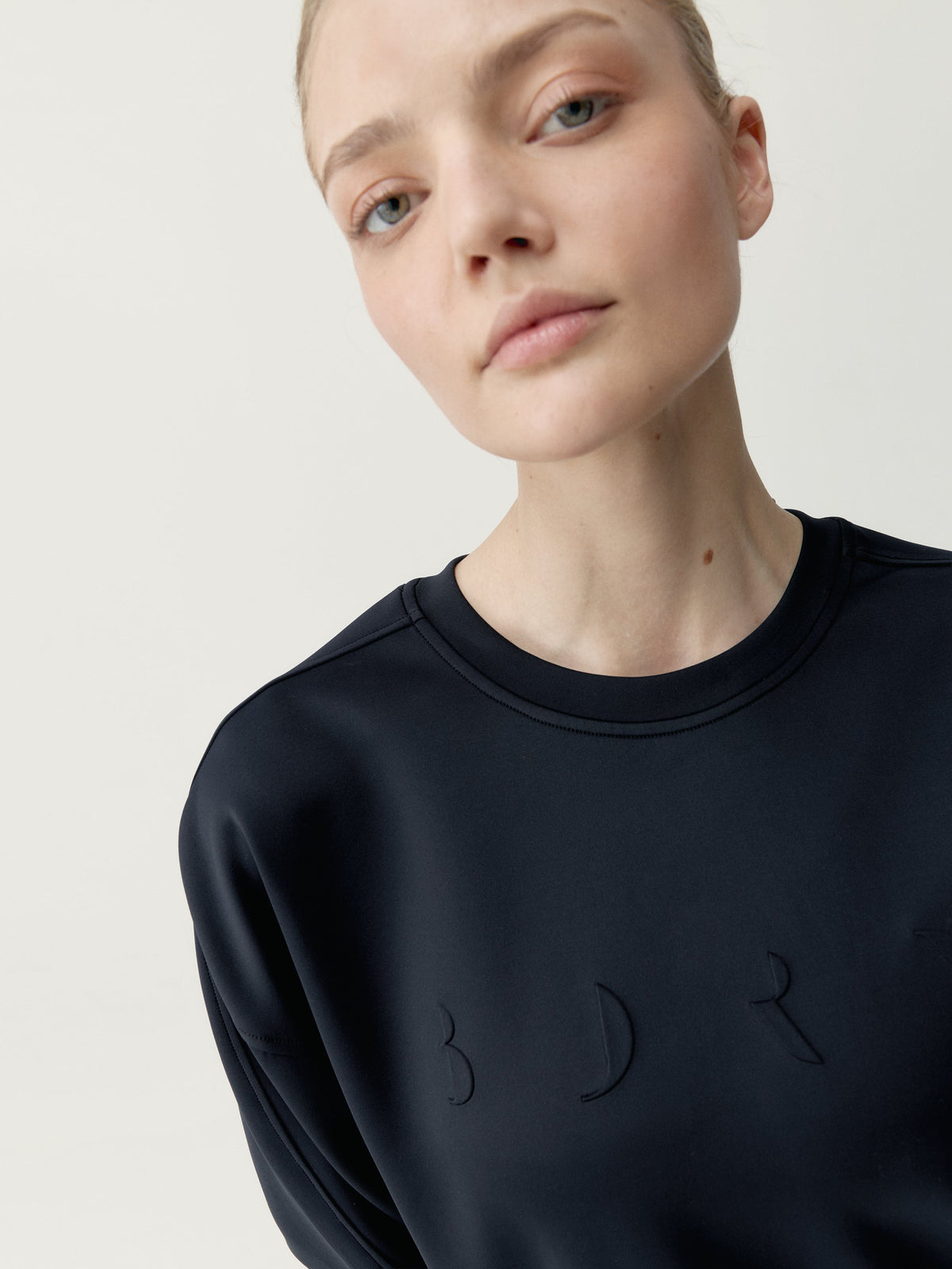 Sweatshirt Flora - Schwarz - Damen