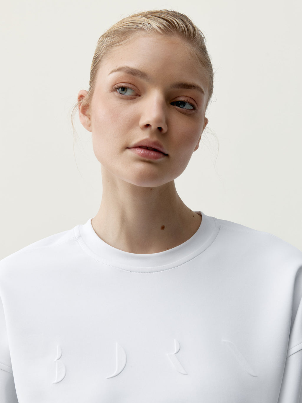 Felpa Flora - Bianco sporco - Donna