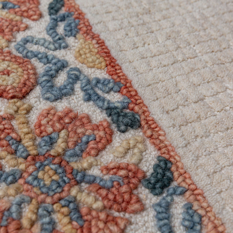 Tapis En Laine Myla Floral