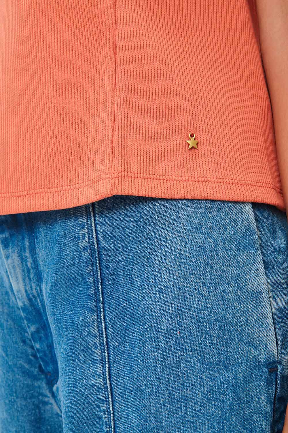 Flory T-shirt - Paprika