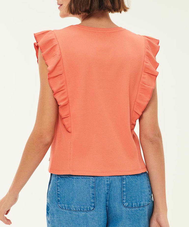Flory T-shirt - Paprika