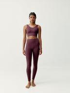 Leggings Flow - Ciliegia scuro - Donna