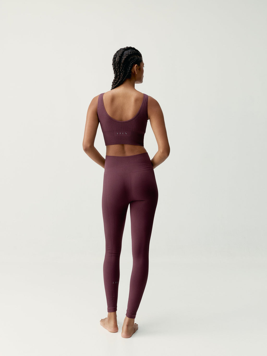 Legging Flow - Cerise Noire - Femme