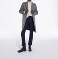 The Kooples - Manteau Detail Poches A Rabat Surpiquees Et Coudieres - Femme