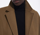 The Kooples - Manteau Long Detail Poches A Rabat - Femme