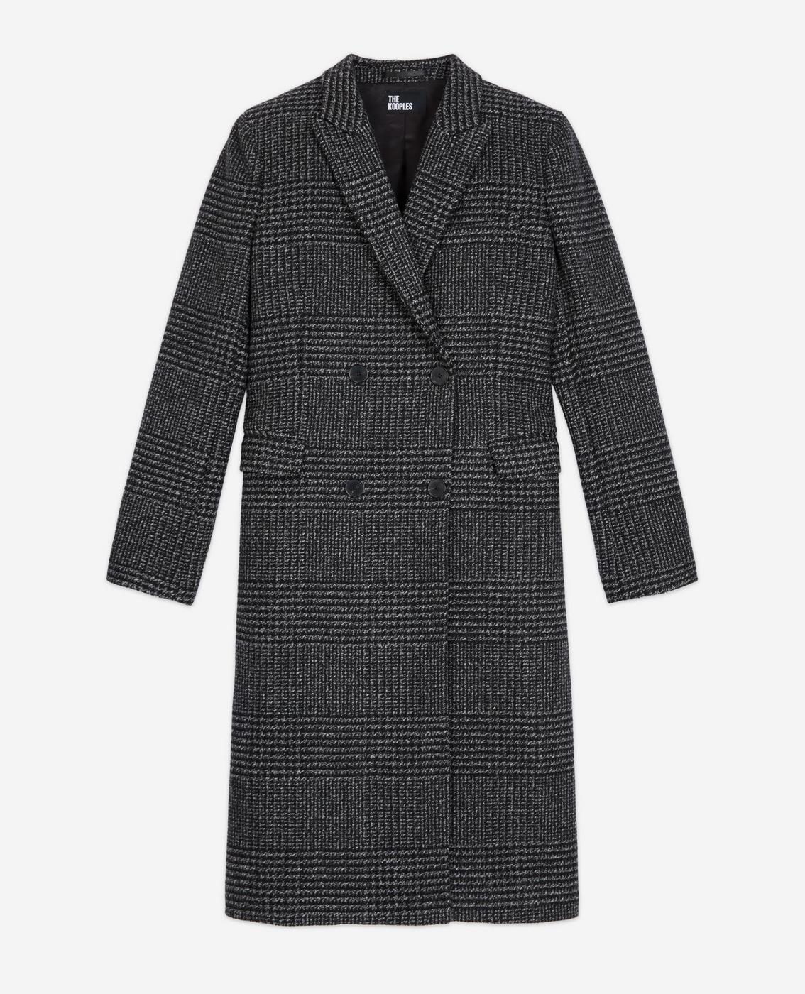 The Kooples - Manteau Croise Revers A Pointe - Femme