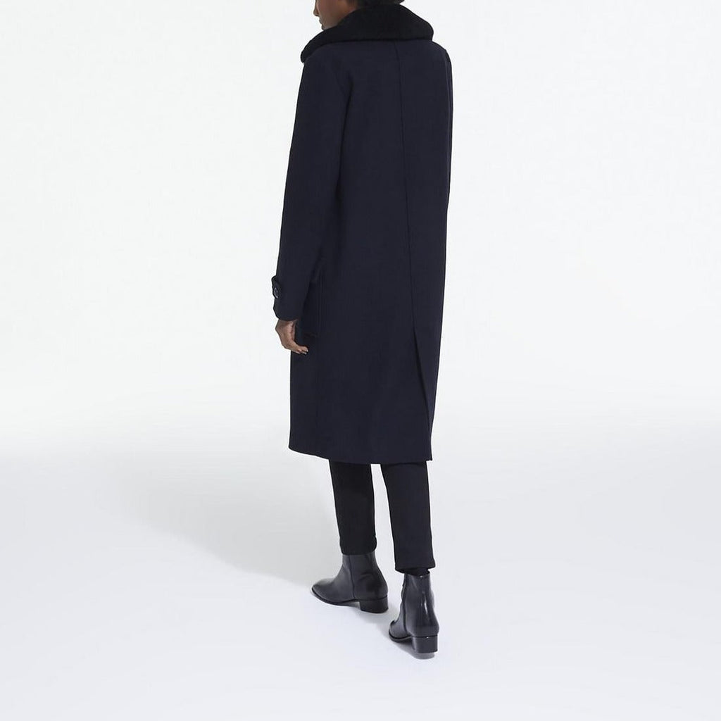The Kooples - Manteau Long Croise Style Caban - Femme
