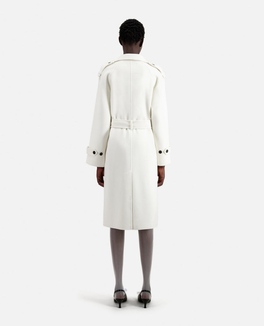 The Kooples - Long Double-Faced Wool Coat - Women