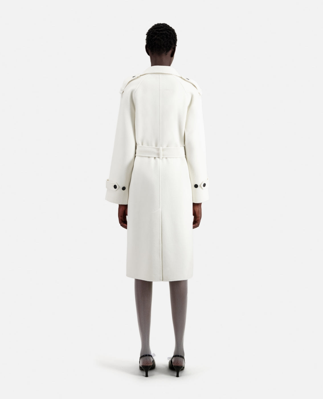 The Kooples - Long Double-Faced Wool Coat - Women