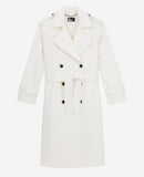 Long Double Face Wool Coat - Women