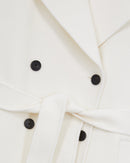 Long Double Face Wool Coat - Women