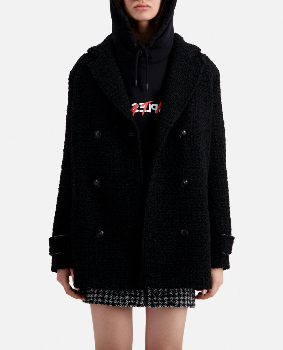 The Kooples - Wool Coat - Black - Women