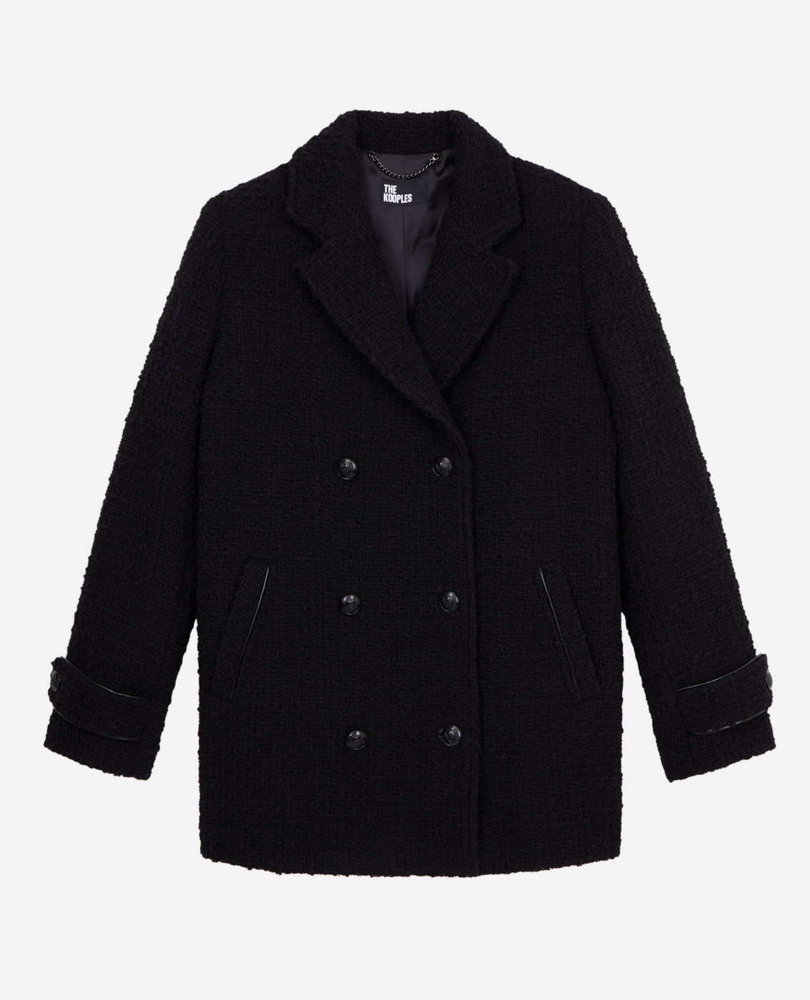 The Kooples - Wool Coat - Black - Women