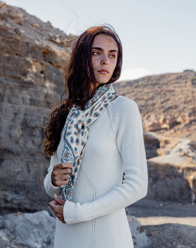 Foulards Leandro Bleu