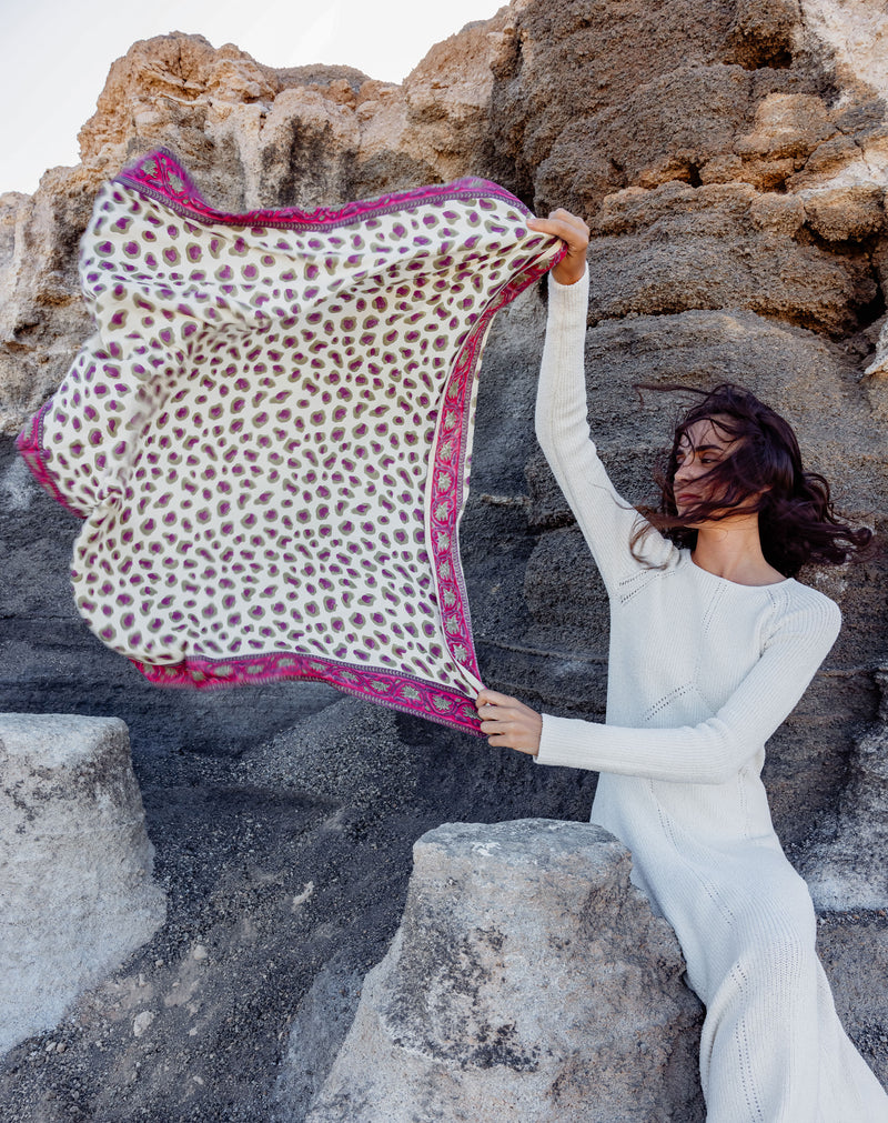 Foulards Leandro Fuschia