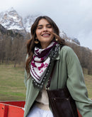 Foulards Tiger In The Palmeraie Figue