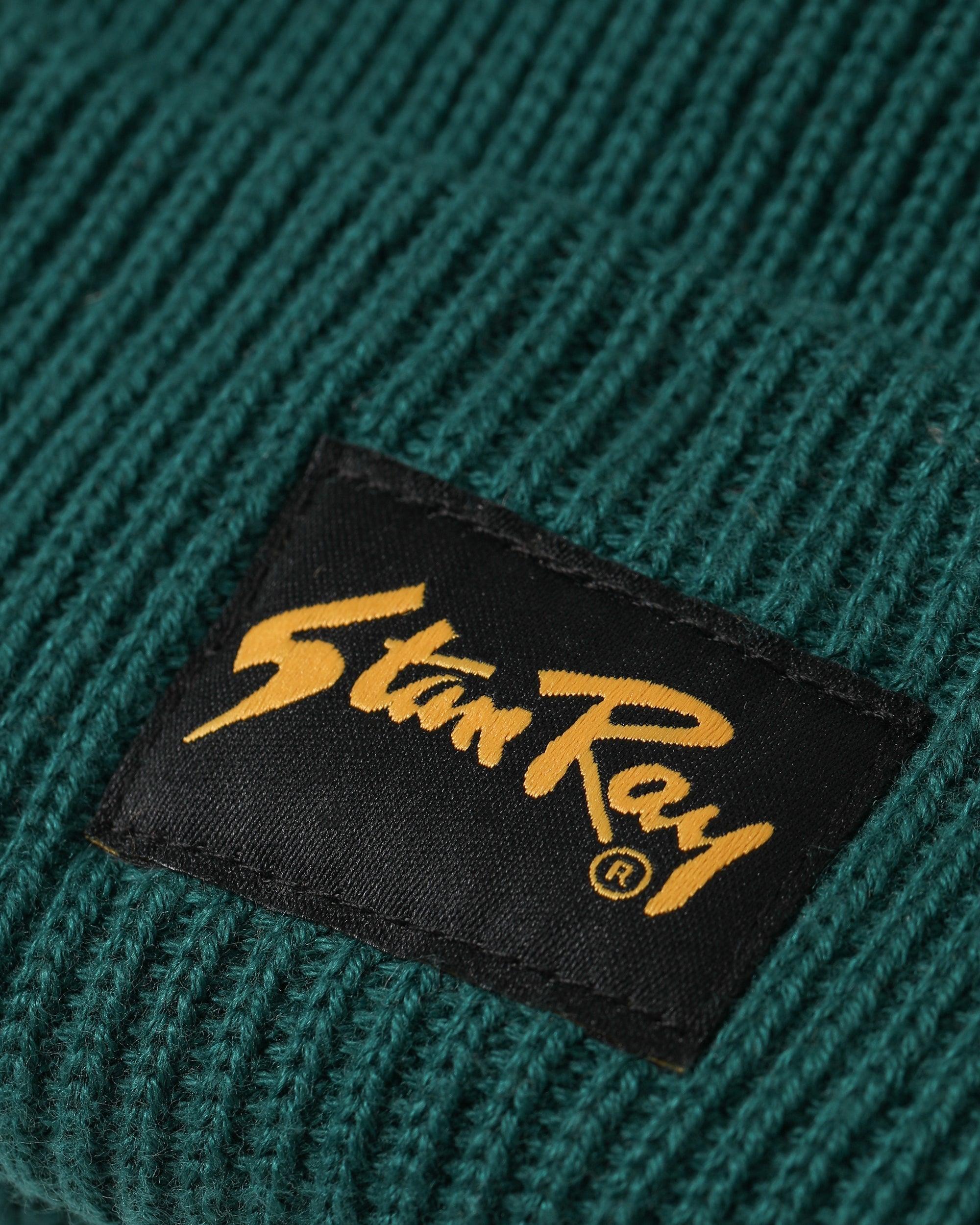 Fold Beanie - Botanical Green