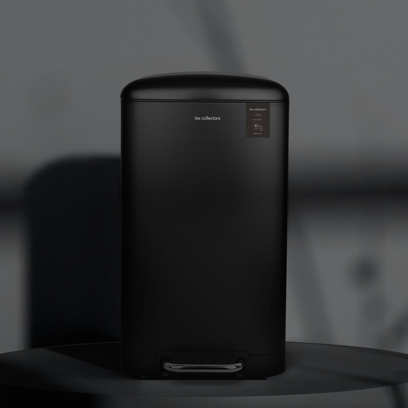 Poubelle Pédale - Noir - 20L/30L/40L