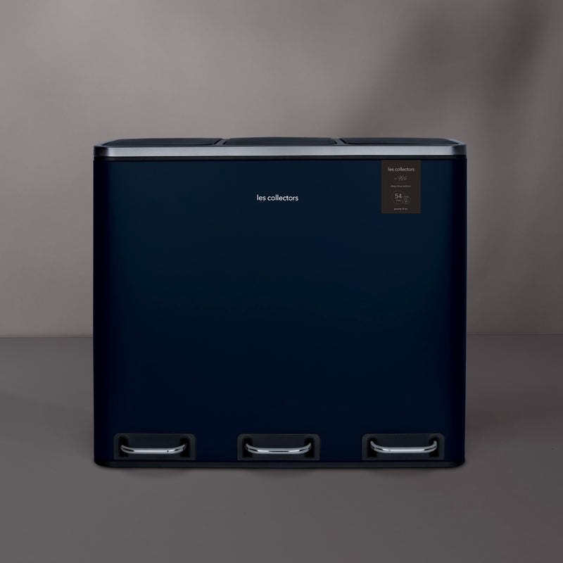 Poubelle De Tri - Bleu Nuit - 54L (3x18L) ou 60L (2x30L)