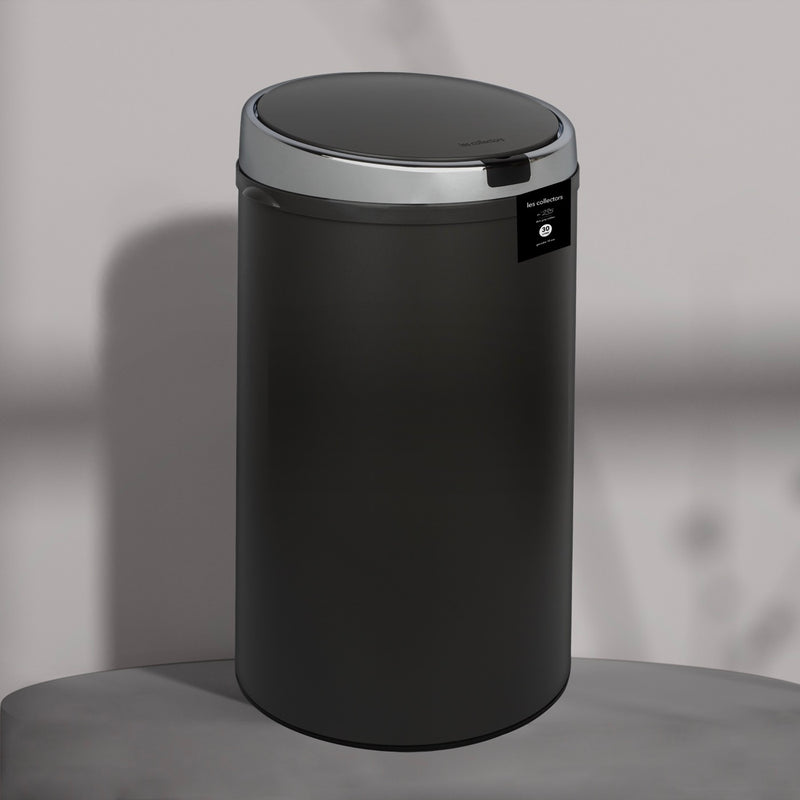 Poubelle Automatique - Gris Foncé - 42L