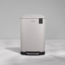 Poubelle Pédale - Blanc - 20L/30L/40L